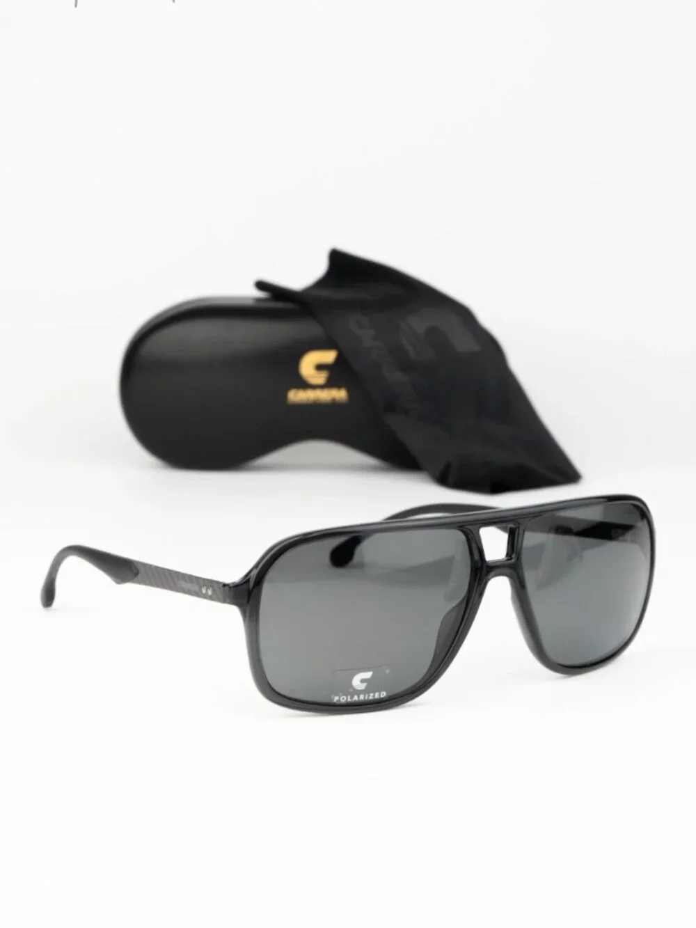 Carrera Women Sunglasses Grey Polar Pilot Carrera 8035/S 0KB7/M9 NEW AUTHENTIC